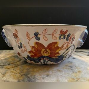 Italian Majolica Bowl Made for Tiffany & Co in Italy